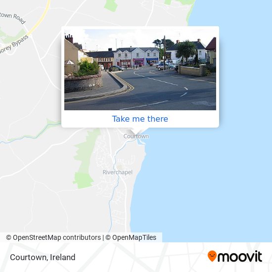 Courtown map