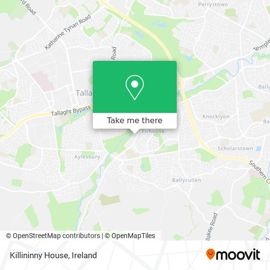 Killininny House map