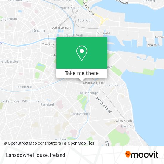 Lansdowne House map