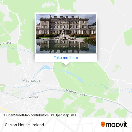 Carton House map