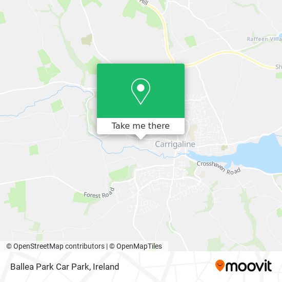 Ballea Park Car Park plan