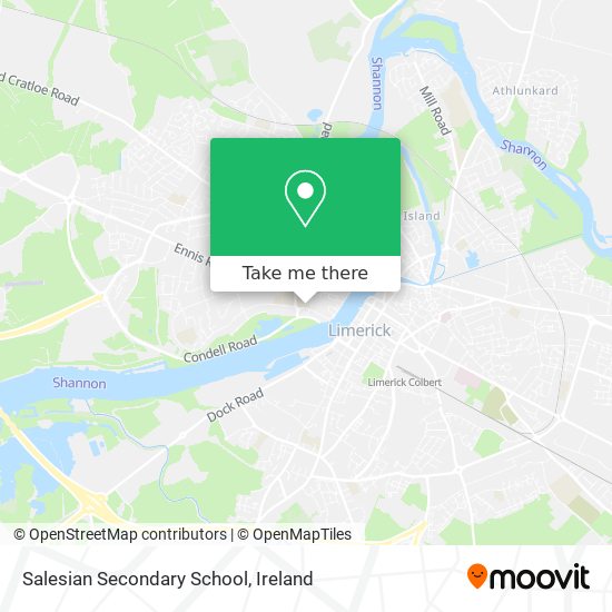 Salesian Secondary School map