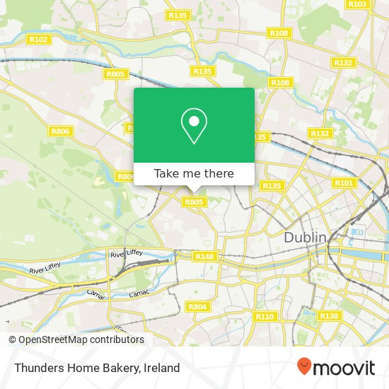 Thunders Home Bakery map