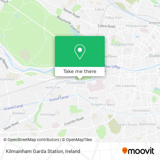 Kilmainham Garda Station map