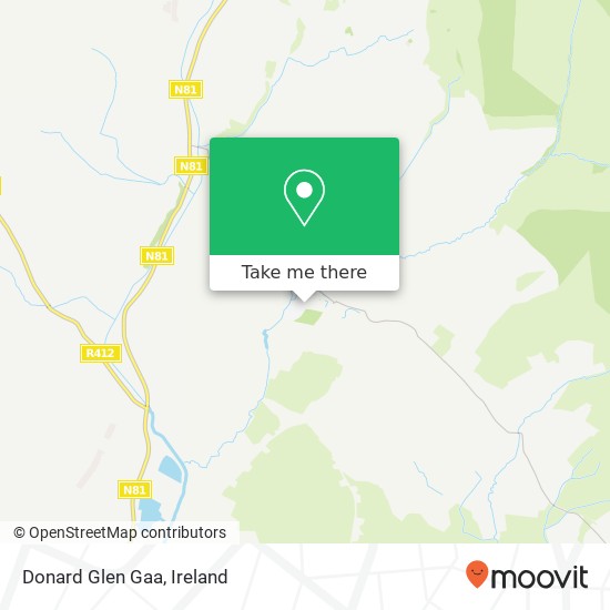 Donard Glen Gaa map
