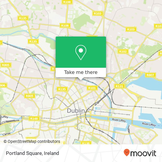 Portland Square map