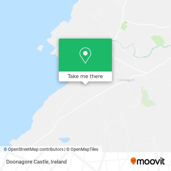 Doonagore Castle map