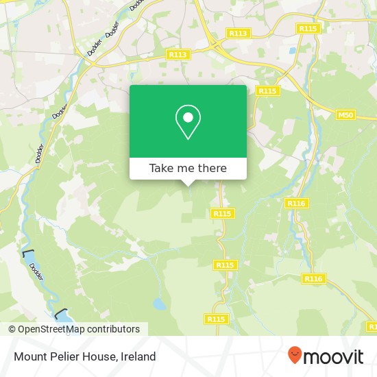 Mount Pelier House map