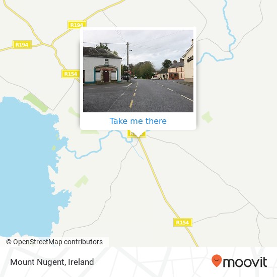 Mount Nugent map