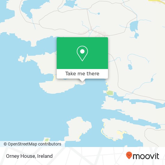 Orney House map