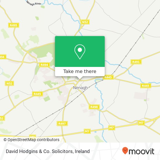 David Hodgins & Co. Solicitors map
