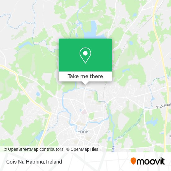 Cois Na Habhna map