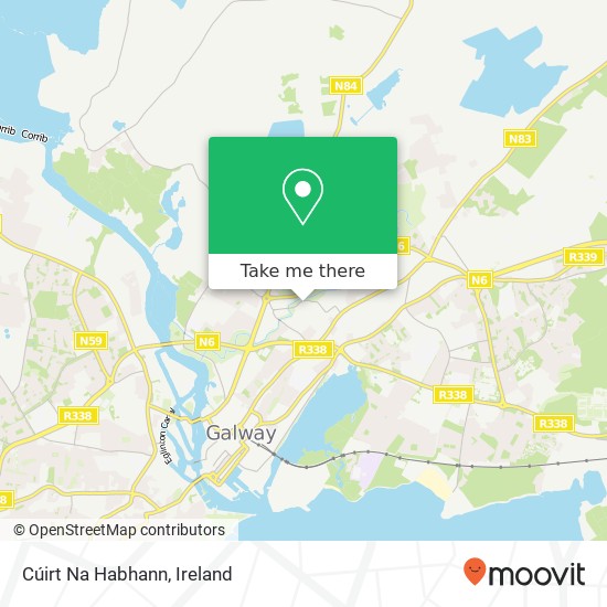Cúirt Na Habhann map