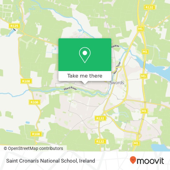Saint Cronan's National School map