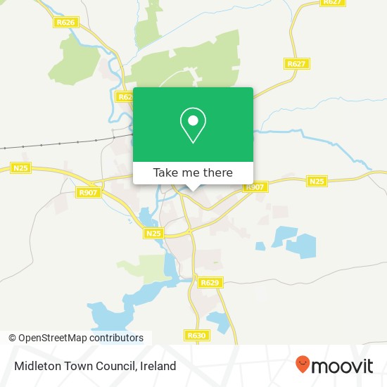 Midleton Town Council map