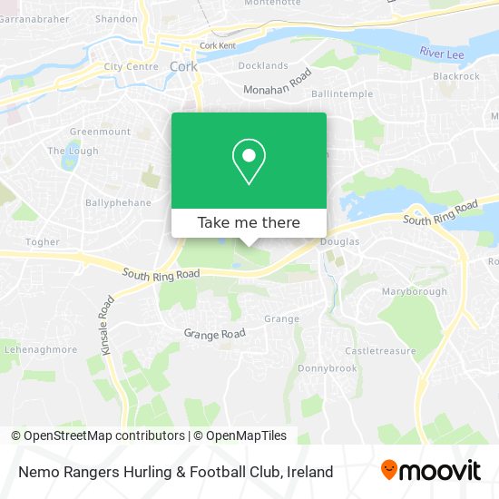 Nemo Rangers Hurling & Football Club map