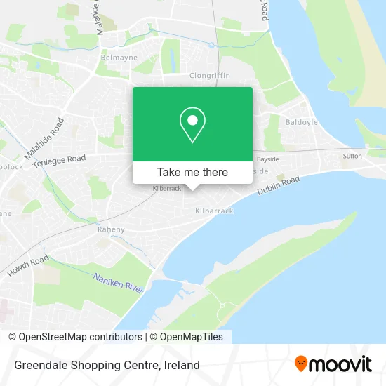 Greendale Shopping Centre map