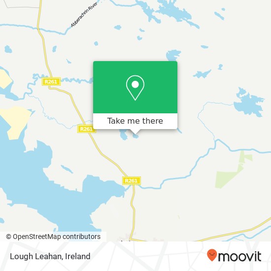 Lough Leahan map