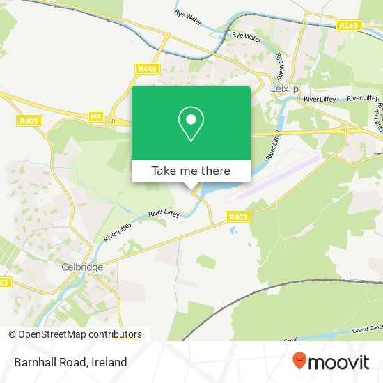 Barnhall Road map