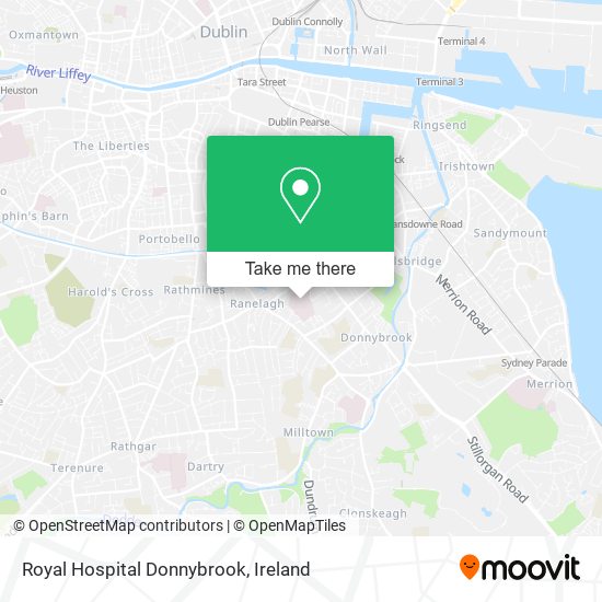 Royal Hospital Donnybrook plan