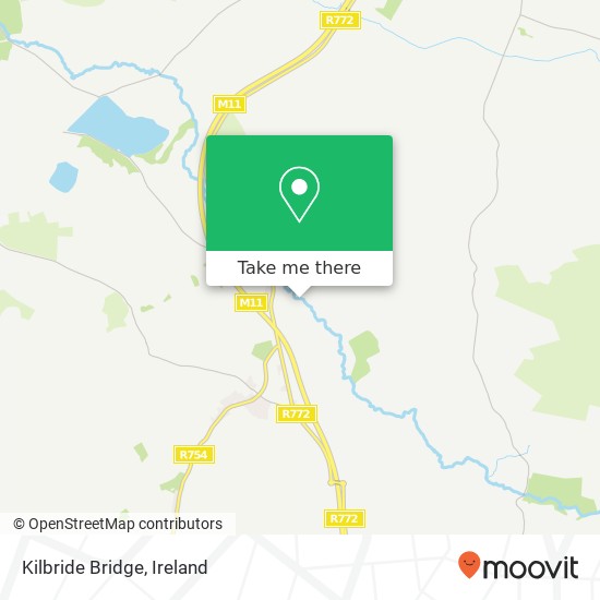 Kilbride Bridge map