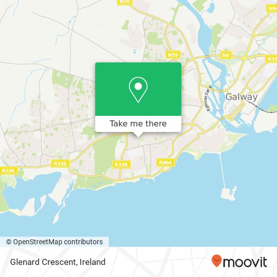 Glenard Crescent map