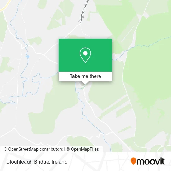 Cloghleagh Bridge map