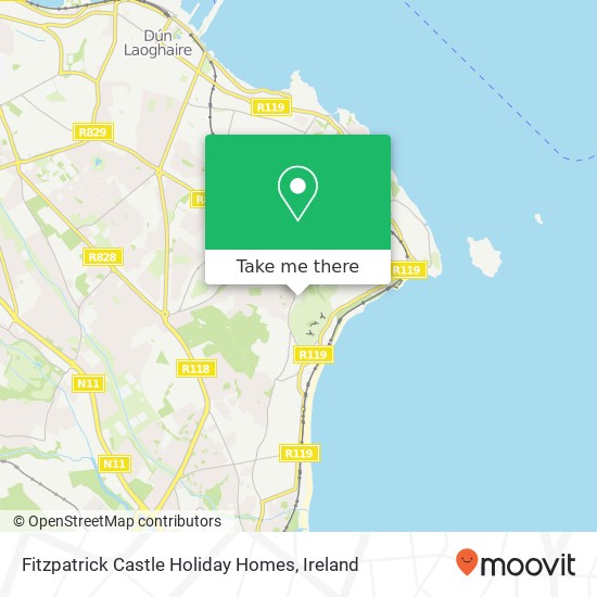 Fitzpatrick Castle Holiday Homes map