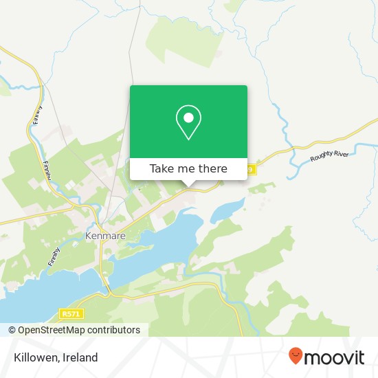 Killowen map
