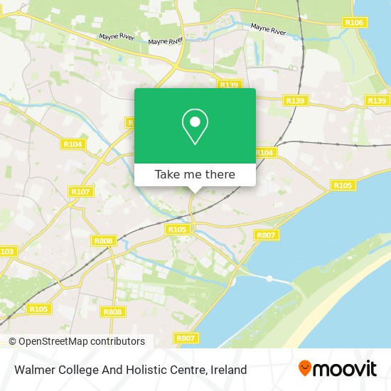 Walmer College And Holistic Centre map