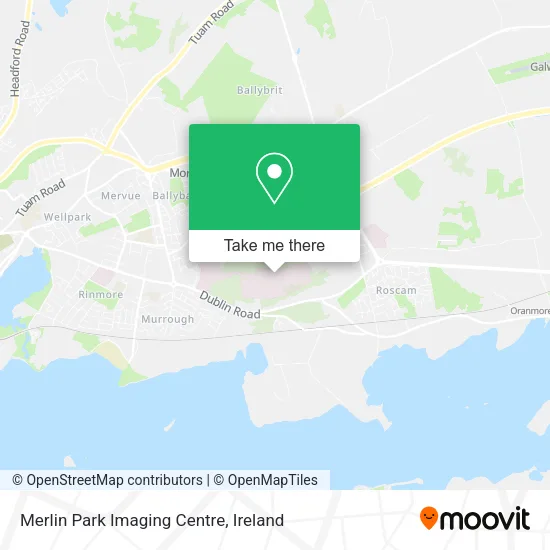 Merlin Park Imaging Centre map