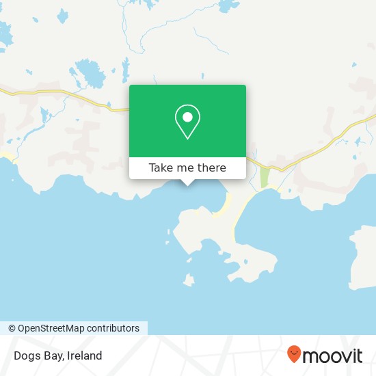 Dogs Bay map