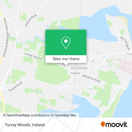 Turvey Woods map