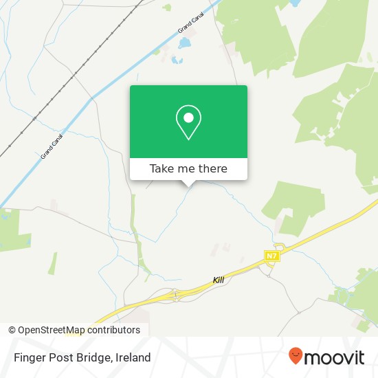 Finger Post Bridge map