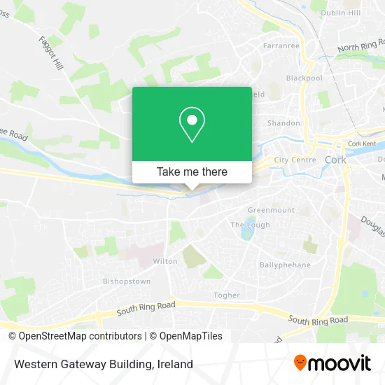 Western Gateway Building map