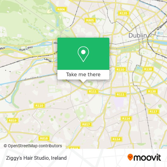 Ziggy's Hair Studio map