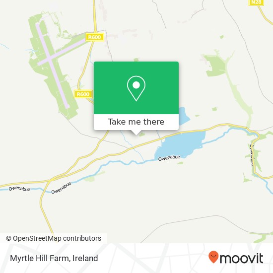 Myrtle Hill Farm map
