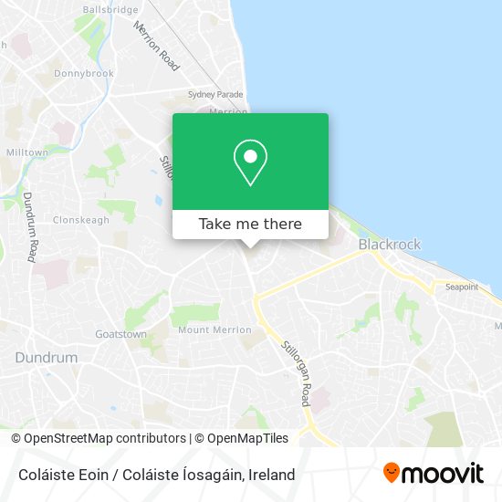 Coláiste Eoin / Coláiste Íosagáin map