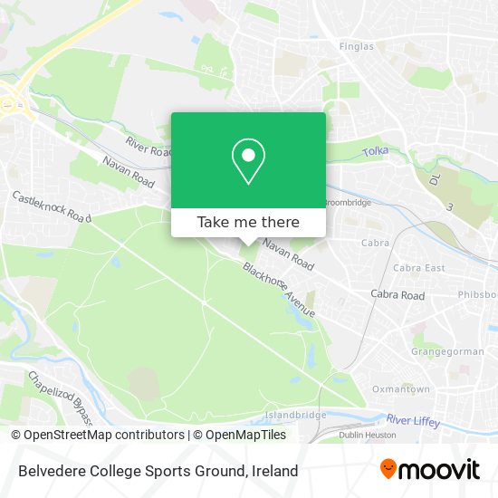 Belvedere College Sports Ground plan