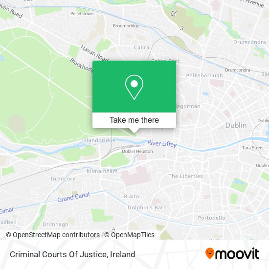 Criminal Courts Of Justice map