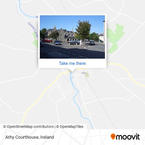 Athy Courthouse map