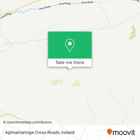 Aghnamarroge Cross Roads map