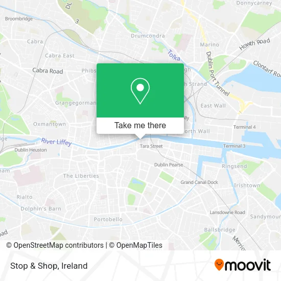 Stop & Shop map