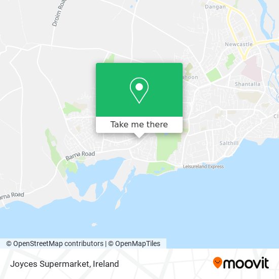 Joyces Supermarket map