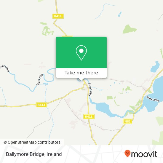 Ballymore Bridge map