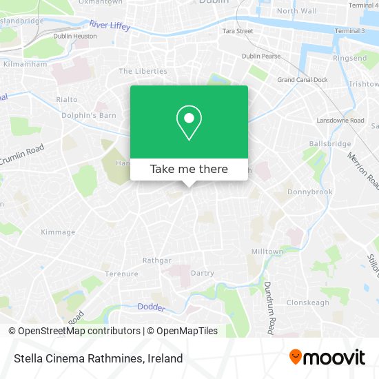 Stella Cinema Rathmines map