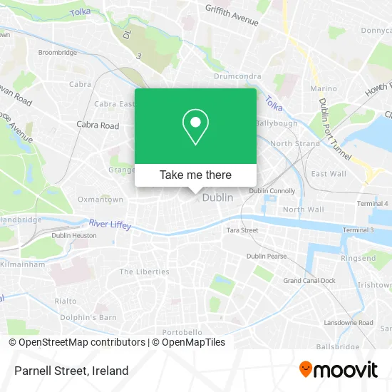 Parnell Street map