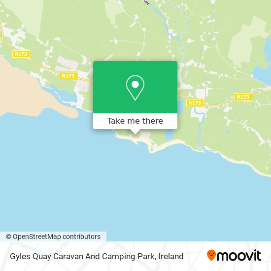 Gyles Quay Caravan And Camping Park map