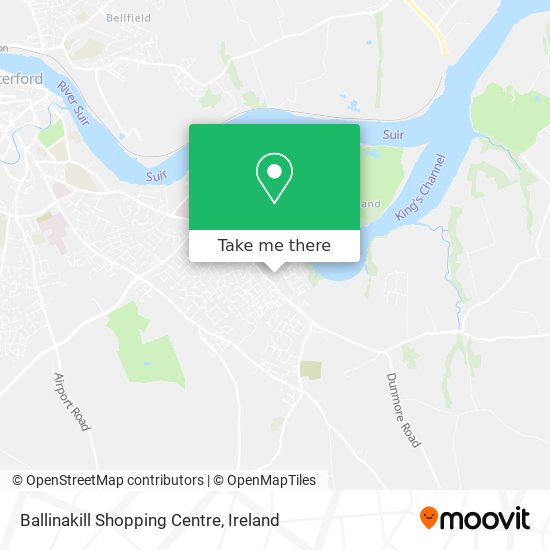 Ballinakill Shopping Centre map