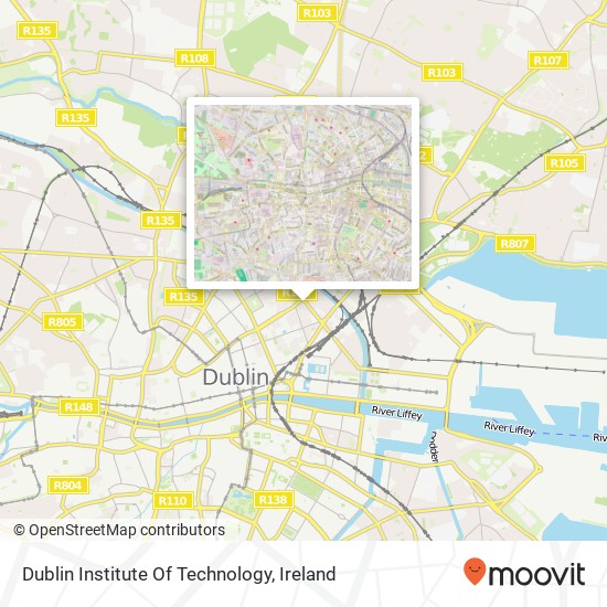 Dublin Institute Of Technology map